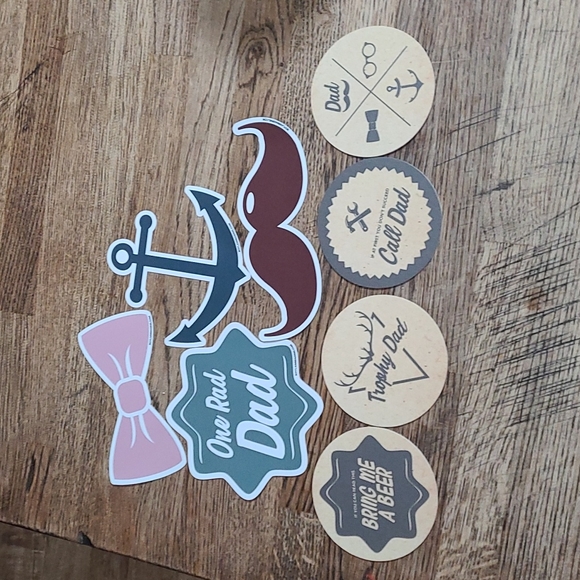 Sticker & Coaster Package - Picture 1 of 10